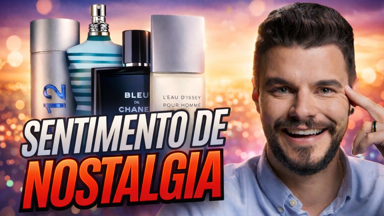 PERFUMES que já foram BATIDOS e hoje são pura NOSTALGIA | cheiros que marcaram épocas