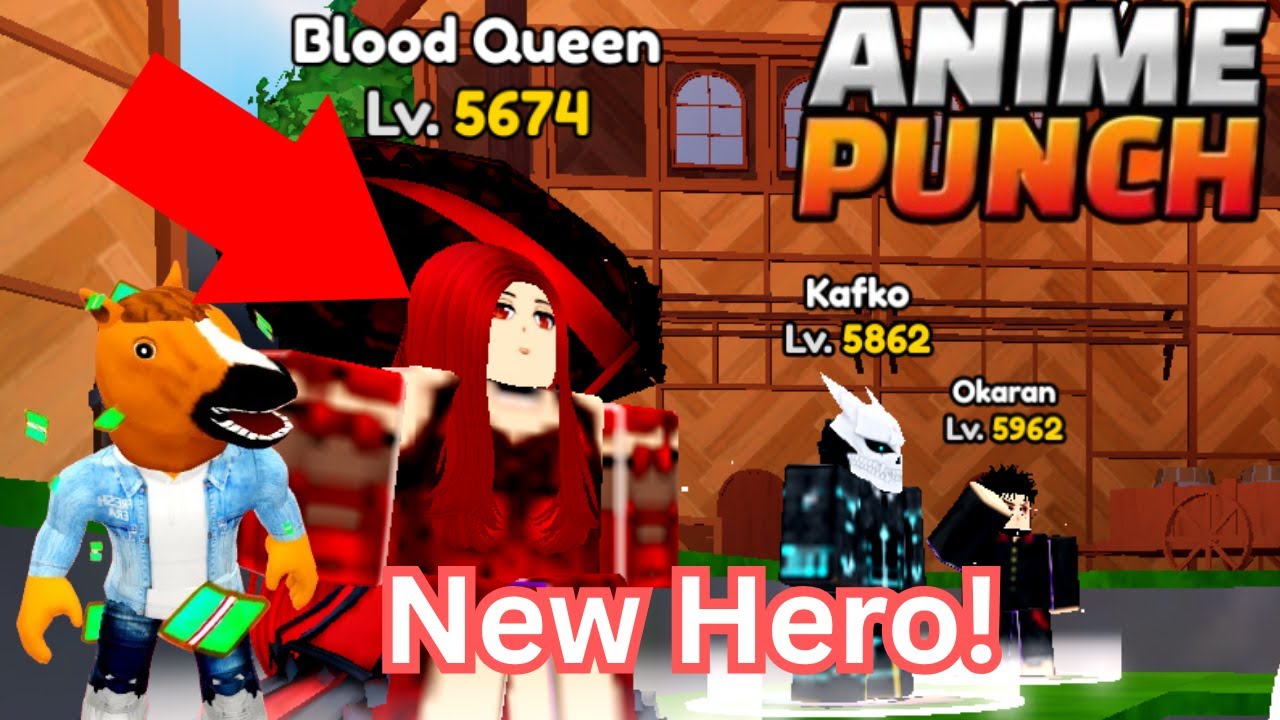 New update with new Hero in Anime Punch #roblox #animepunch