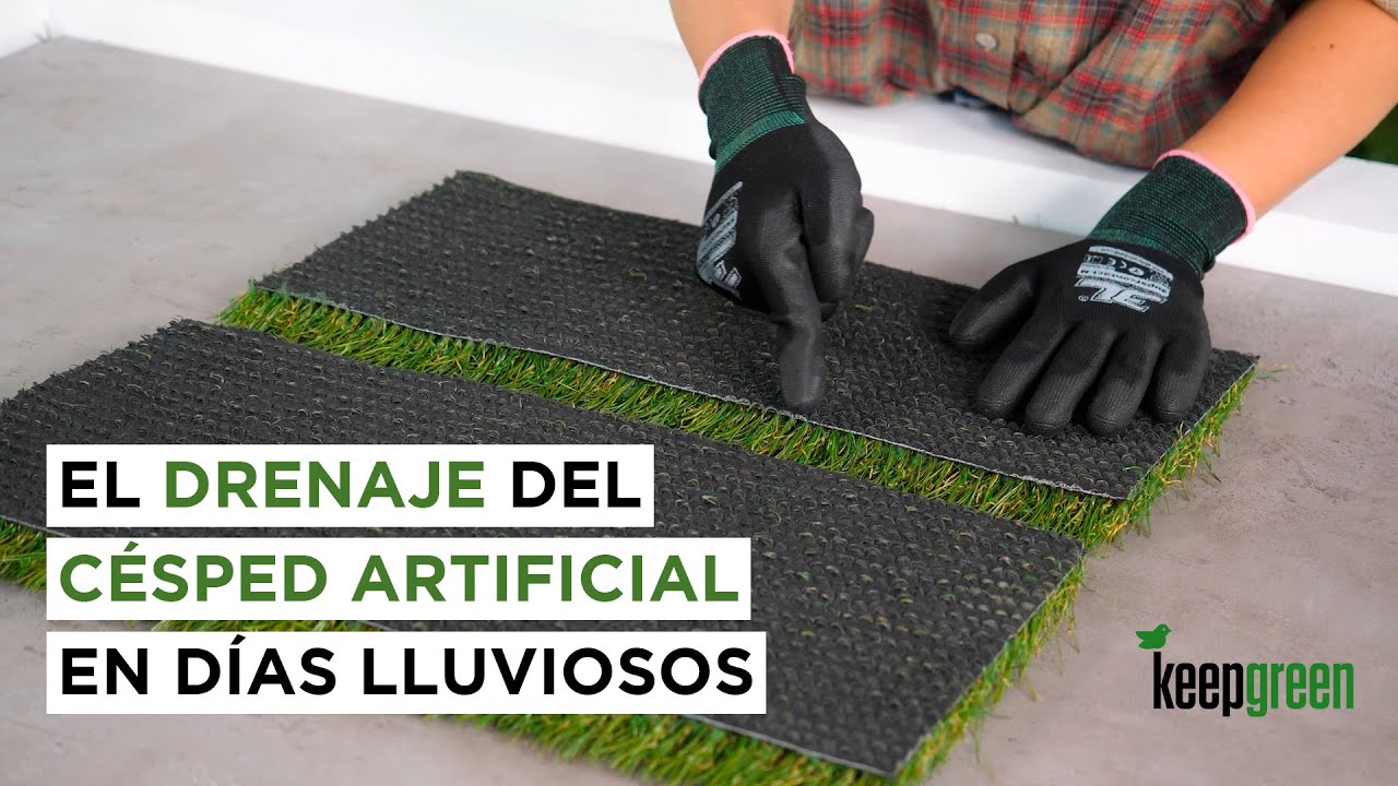 ¿Afecta la LLUVIA al Césped Artificial? ¿Cómo funciona el DRENAJE?
