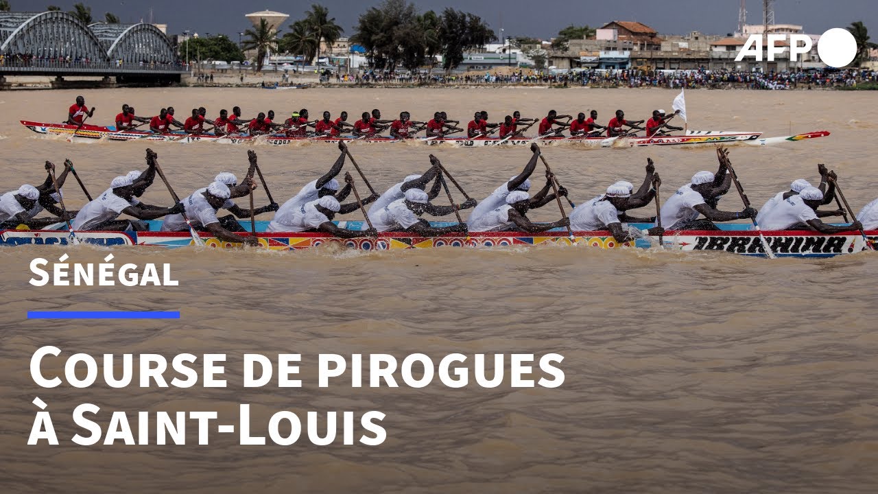 Au Sénégal, jour de fête pour les régates de Saint-Louis | AFP