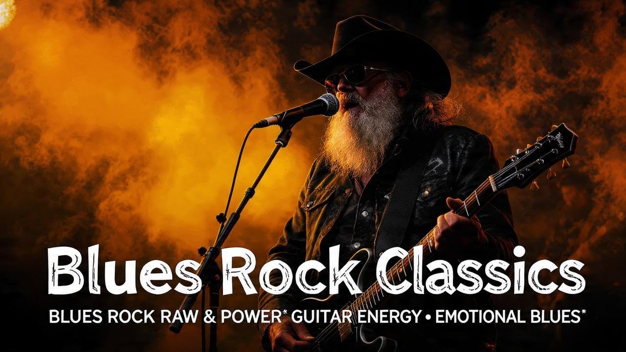 Jimi Hendrix, ZZ Top, Eric Clapton, The Animals Inspired Rock Blues & Soul Ballads
