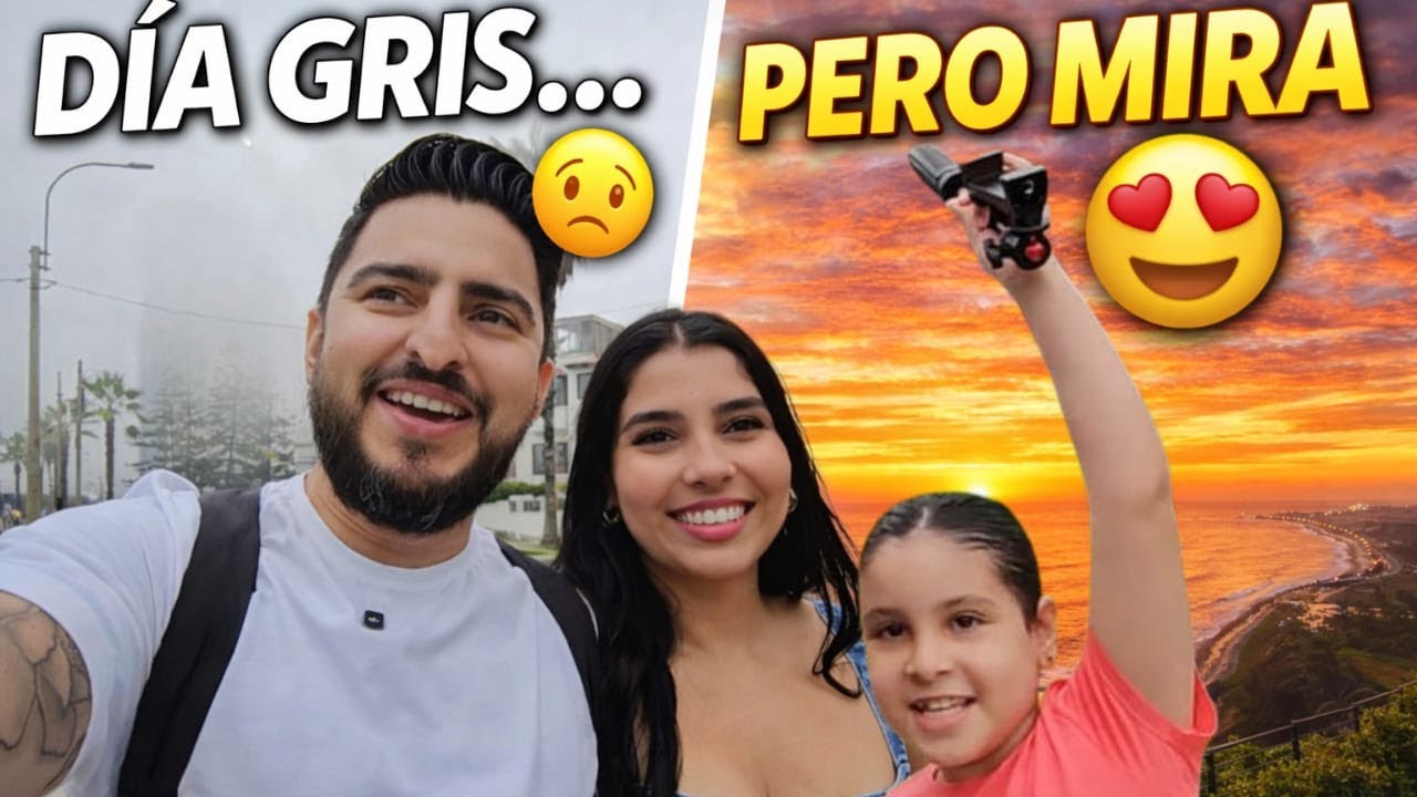 Creímos que el atardecer estaba perdido… hasta que Miraflores nos sorprendió
