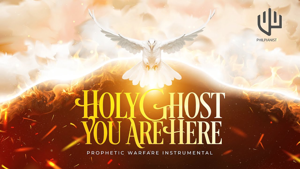 Holy Ghost I'm So Glad (You Are Here) - Prophetic Warfare Instrumental | Tongues of Fire | Prayer