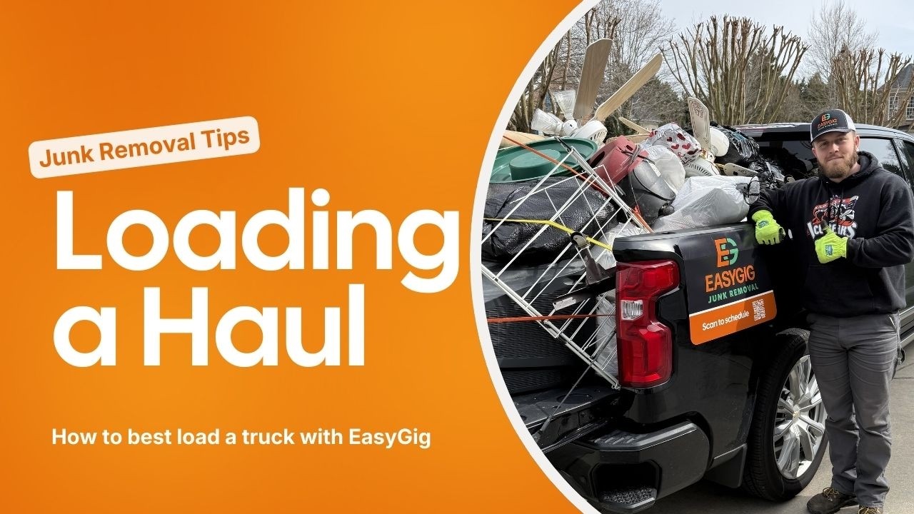 How to Load a Junk Removal Haul Efficiently | Hauler Tips