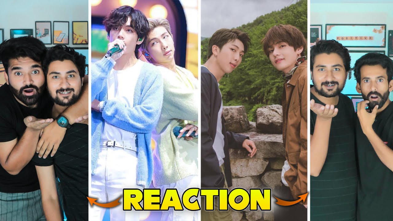 BTS Member Taejoon (Kim Taehyung + Kim Namjoon) Best Fans Edit Tik Tok Reaction