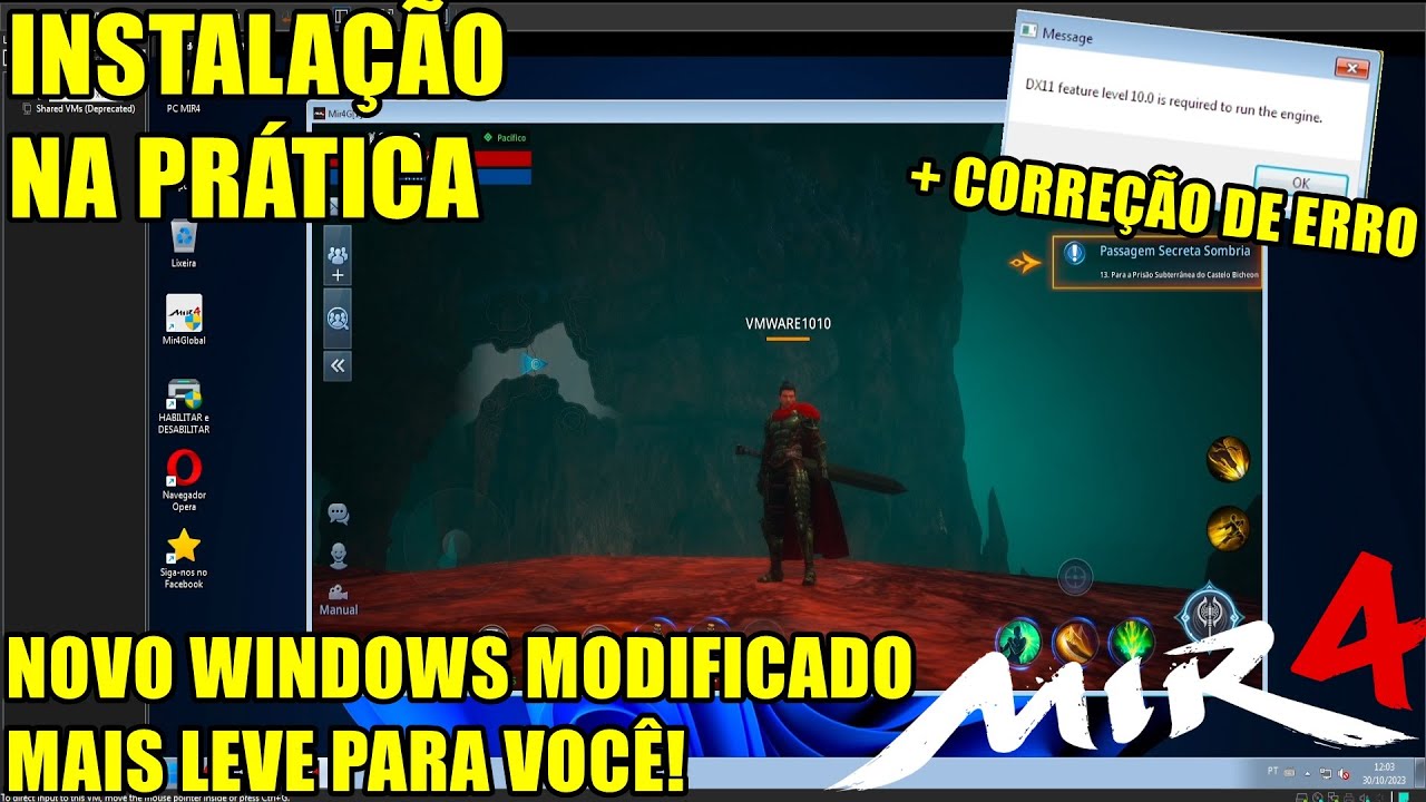 NOVA ISO DO WINDOWS MODIFICADA MAIS LEVE + CORRE&Ccedil;&Atilde;O DE ERRO DIRECTX E CONFIGURA&Ccedil;&Atilde;O COMPLETA!!!