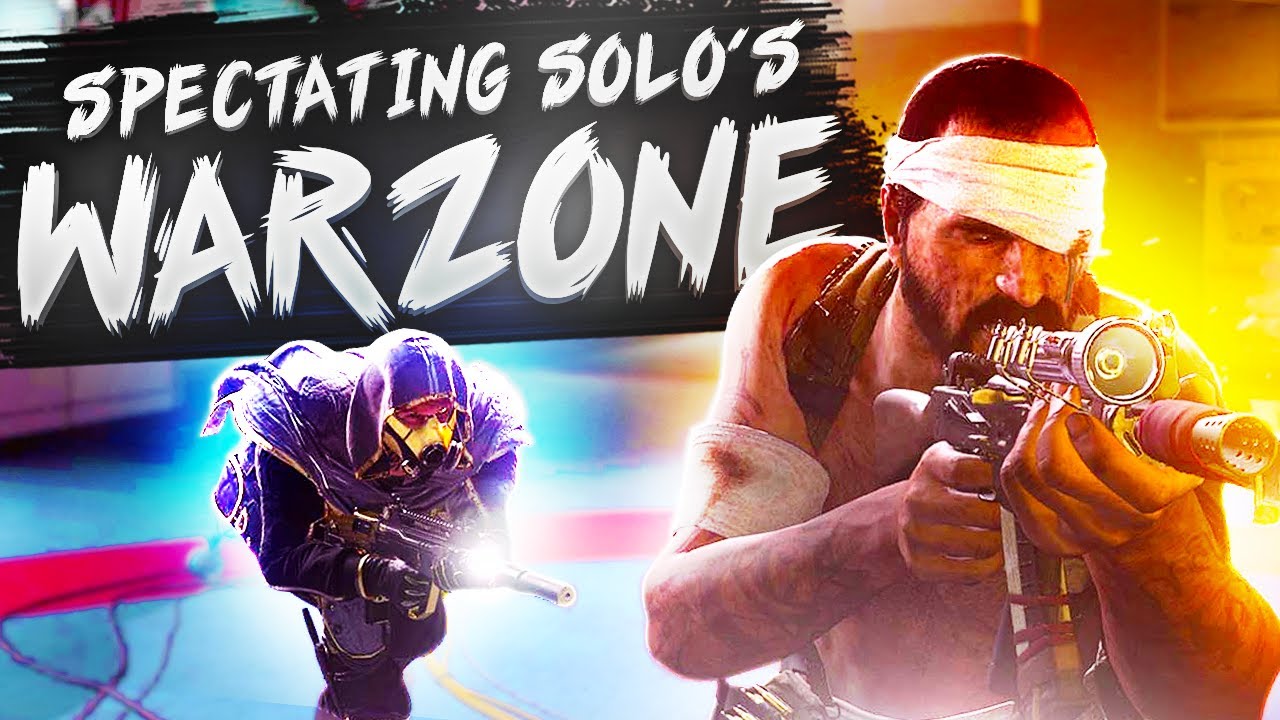 Spectating Warzone Solos on a New Account