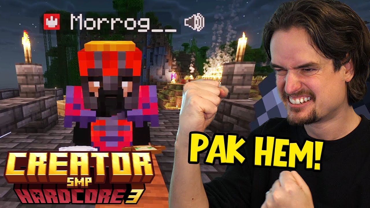 Steun betuigen voor Morrog zijn strijd in CreatorSMP S3