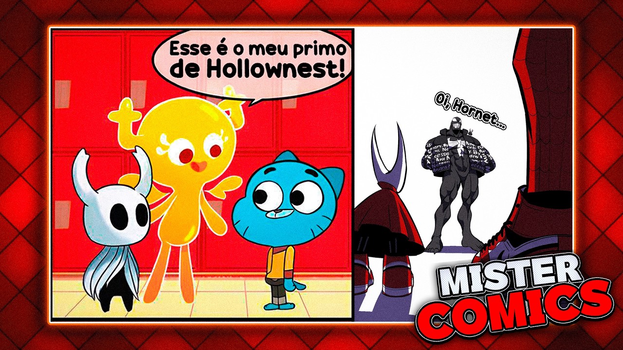 COMICS DE HOLLOW KNIGHT DUBLADAS!! | COMPILADÃO DE COMICS