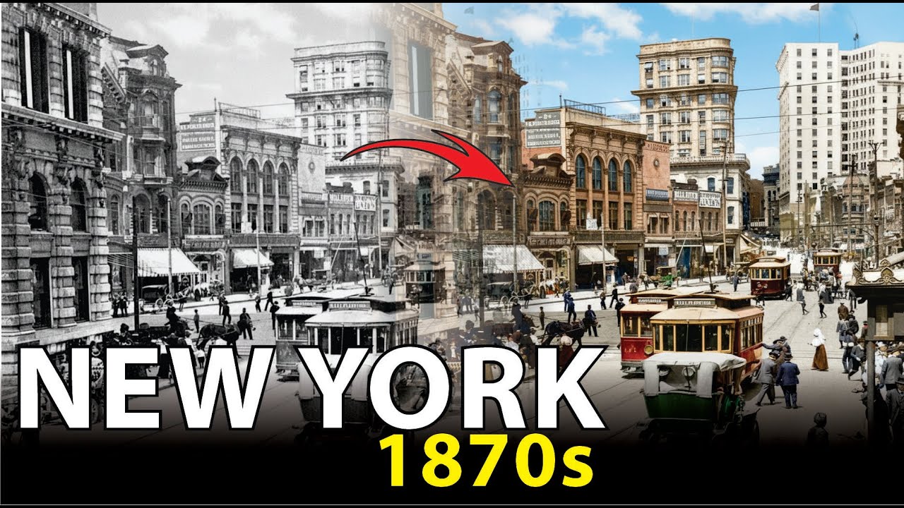 See 1870s New York Like Never Before (Colorized!)