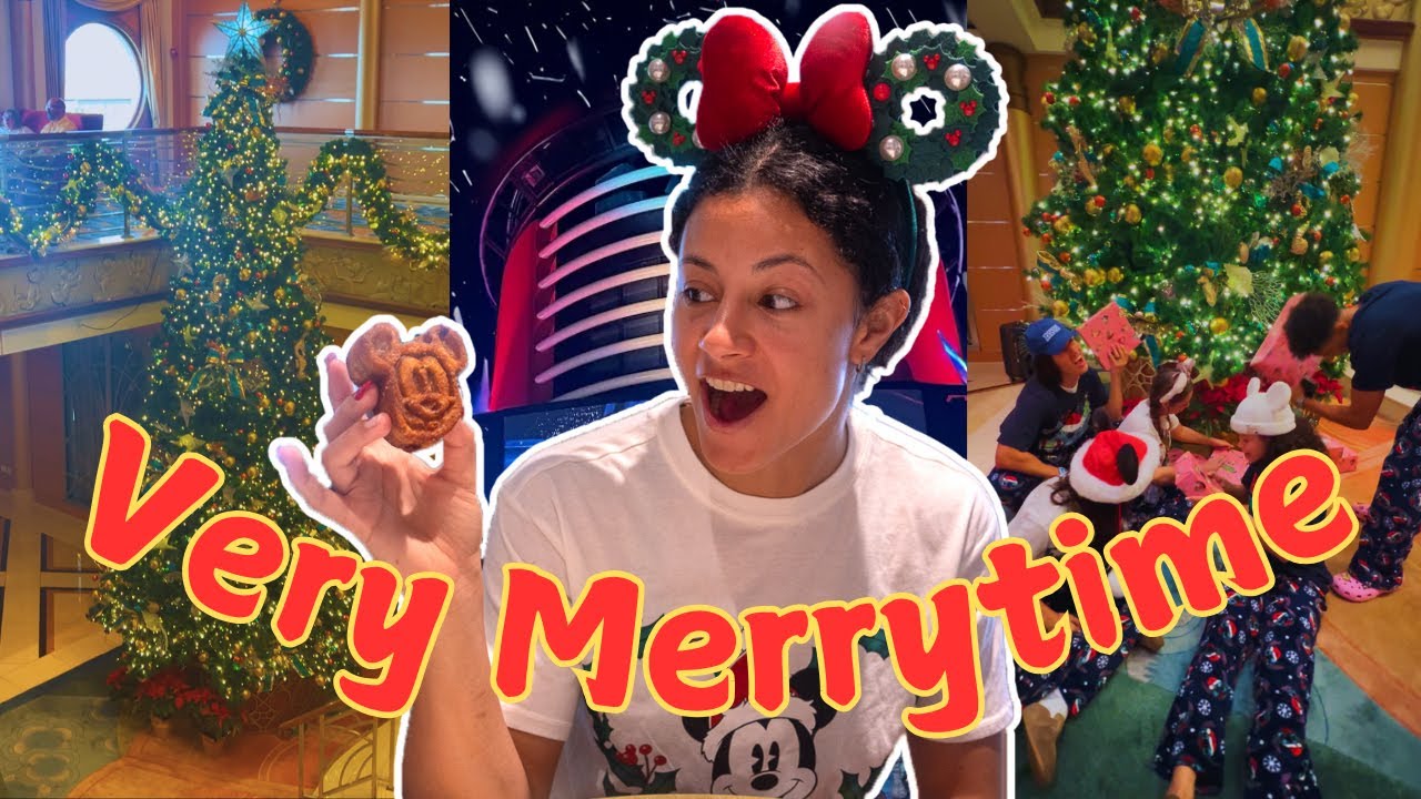 We Spent CHRISTMAS DAY on a Disney Cruise!