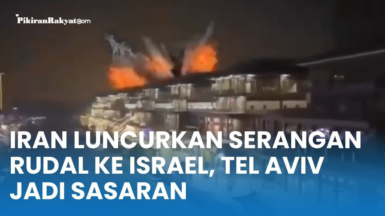 Iran Luncurkan Serangan Rudal ke Israel, Tel Aviv Jadi Sasaran