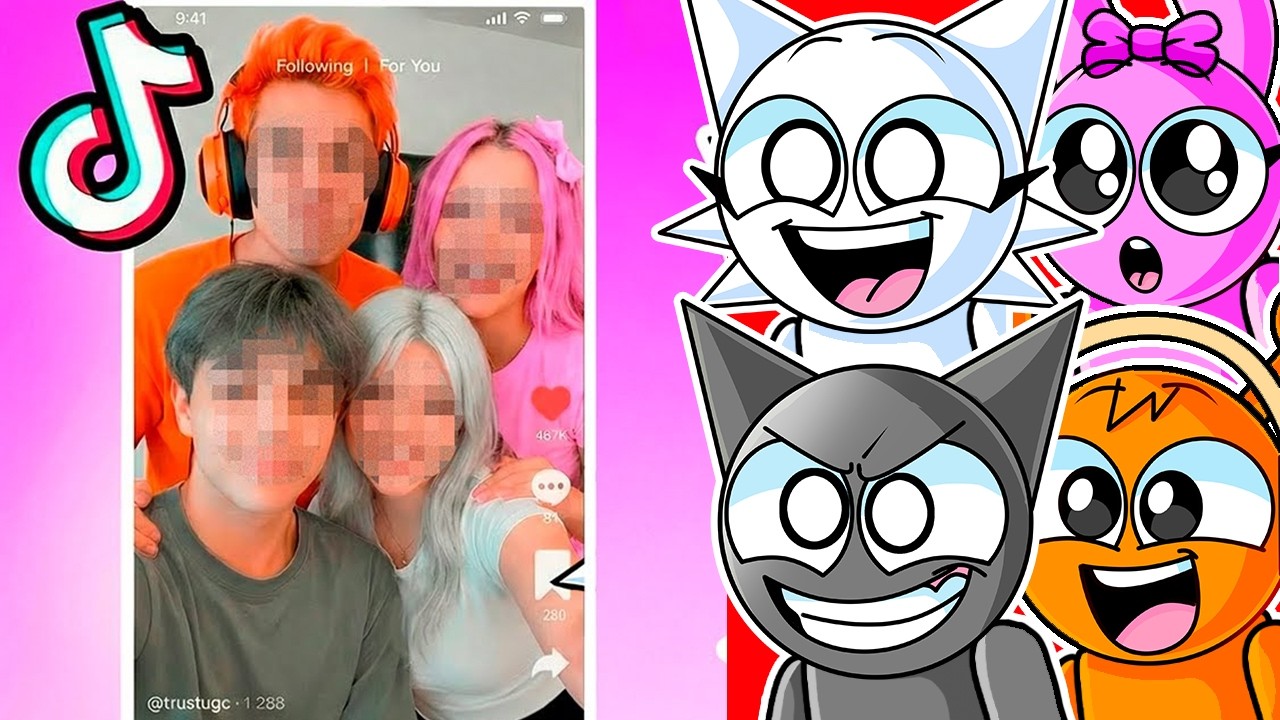 Reacting to TikToks of the SPRUNKI BUDDIES