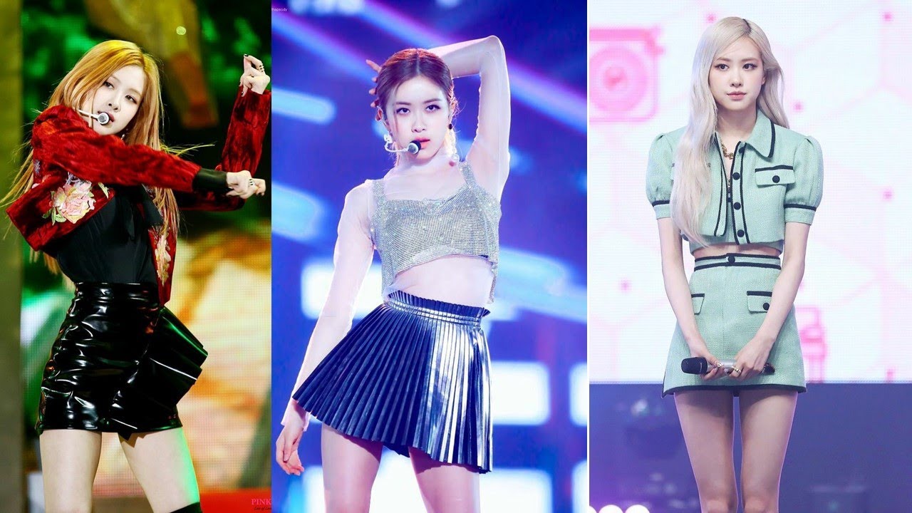 BLACKPINK ROSE STAGE OUTFIT FASHION STYLE [ K-Star ]