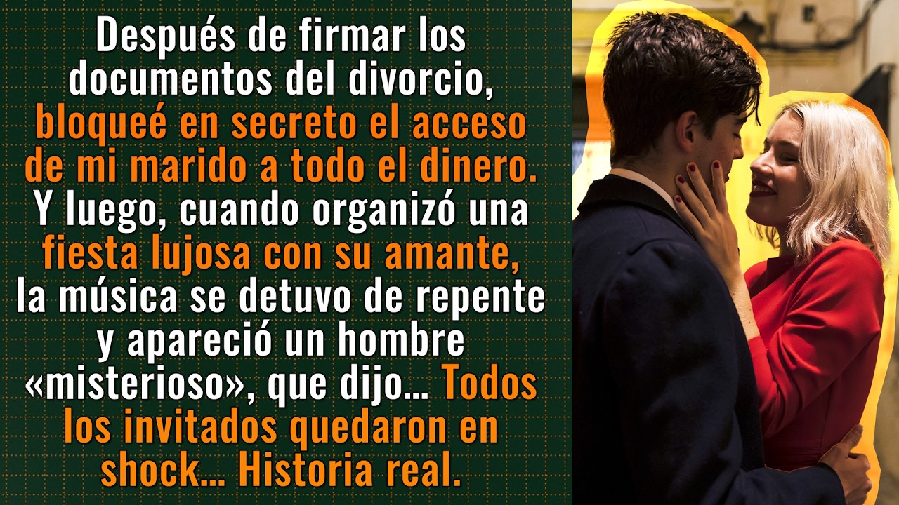 Después del divorcio bloqueé su dinero. Se fue con la amante y quedó en shock.