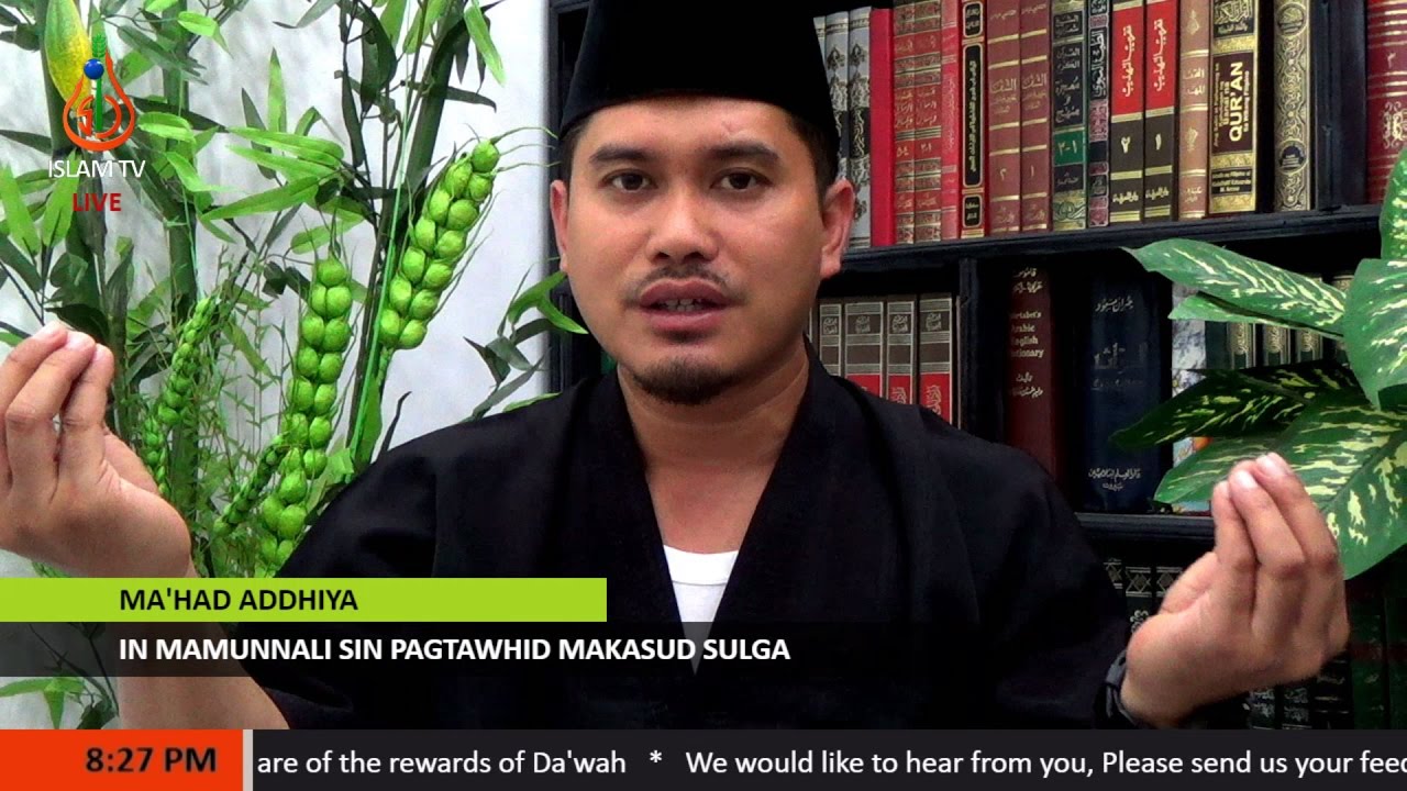 In Mamunnali sin Pagtawhid Maksud Sulga - Sheikh Hayder Buddin (Tausug)