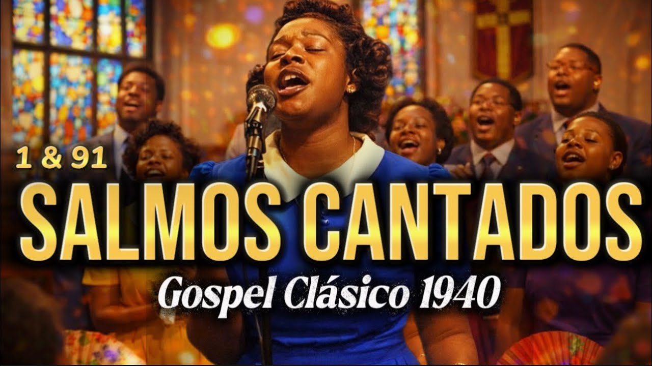 Gospel Clásico 1940 🎙️ Salmos 1 & 91 cantados Vol 1| Con Ritmos antiguos para memorizar