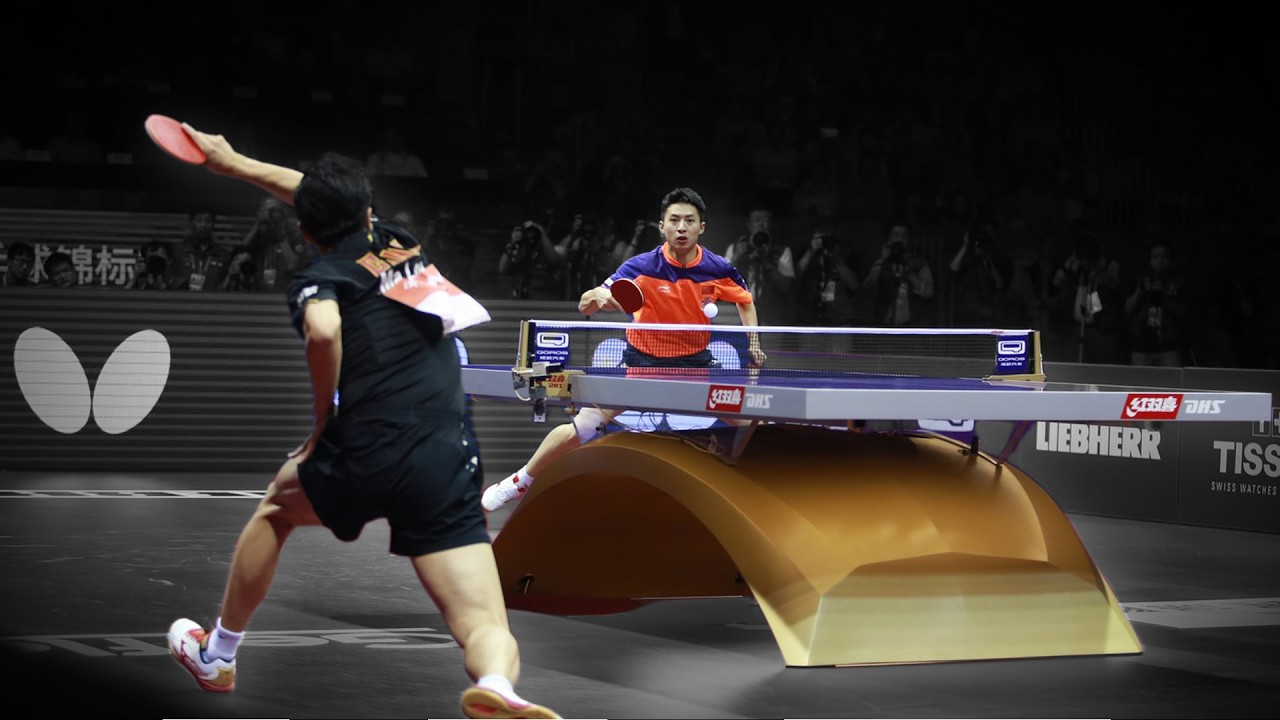 Voici ce que donne le tennis de table poussé à son paroxysme.