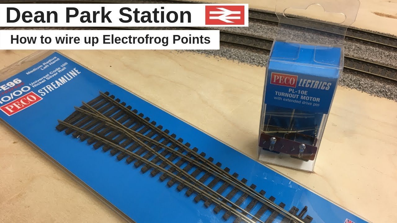 Модель железной дороги: как сделать | Подключение стрелок Peco Electrofrog | Дин Парк 198