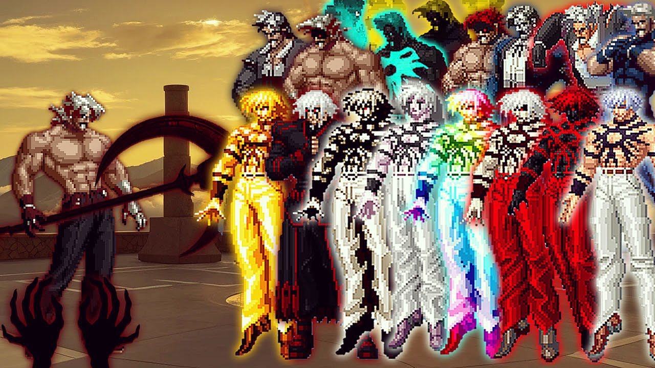 [KOF Mugen] Sasin Vs 16 Ultimate Bosses Team