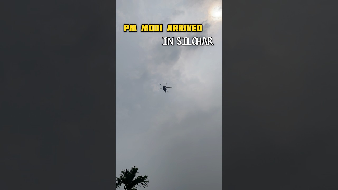 PM MODI VISIT IN SILCHAR 🔥 #pmmodiinsilchar #silchar