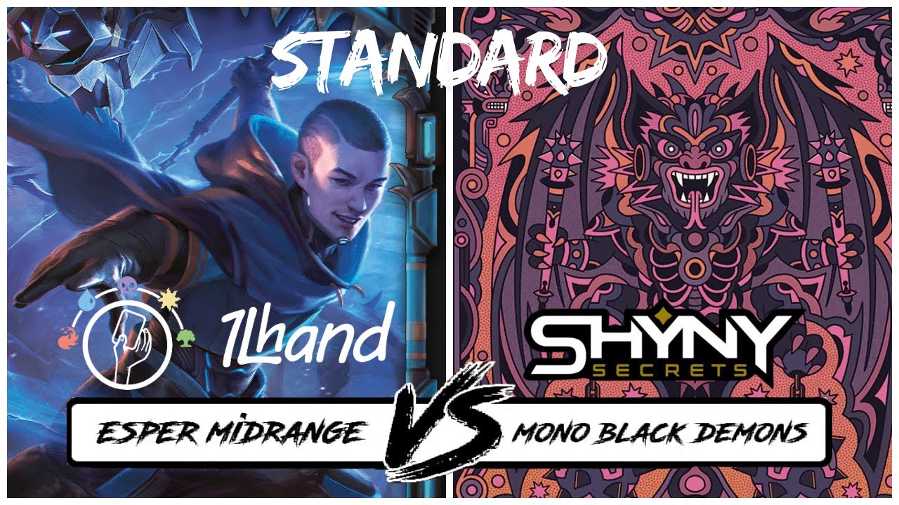 Esper Midrange vs Mono Black Demons - Standard @ Shiny Secrets!