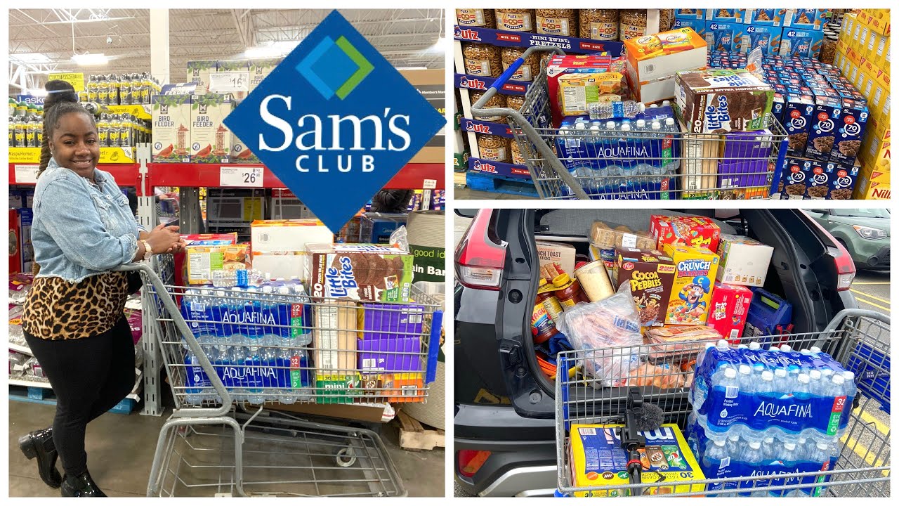 MASSIVE SAM’S CLUB SHOPPING HAUL 🛒 | SHOPPING FOR MY FAMILY OF 4 | GROCERY SHOPPING VLOG