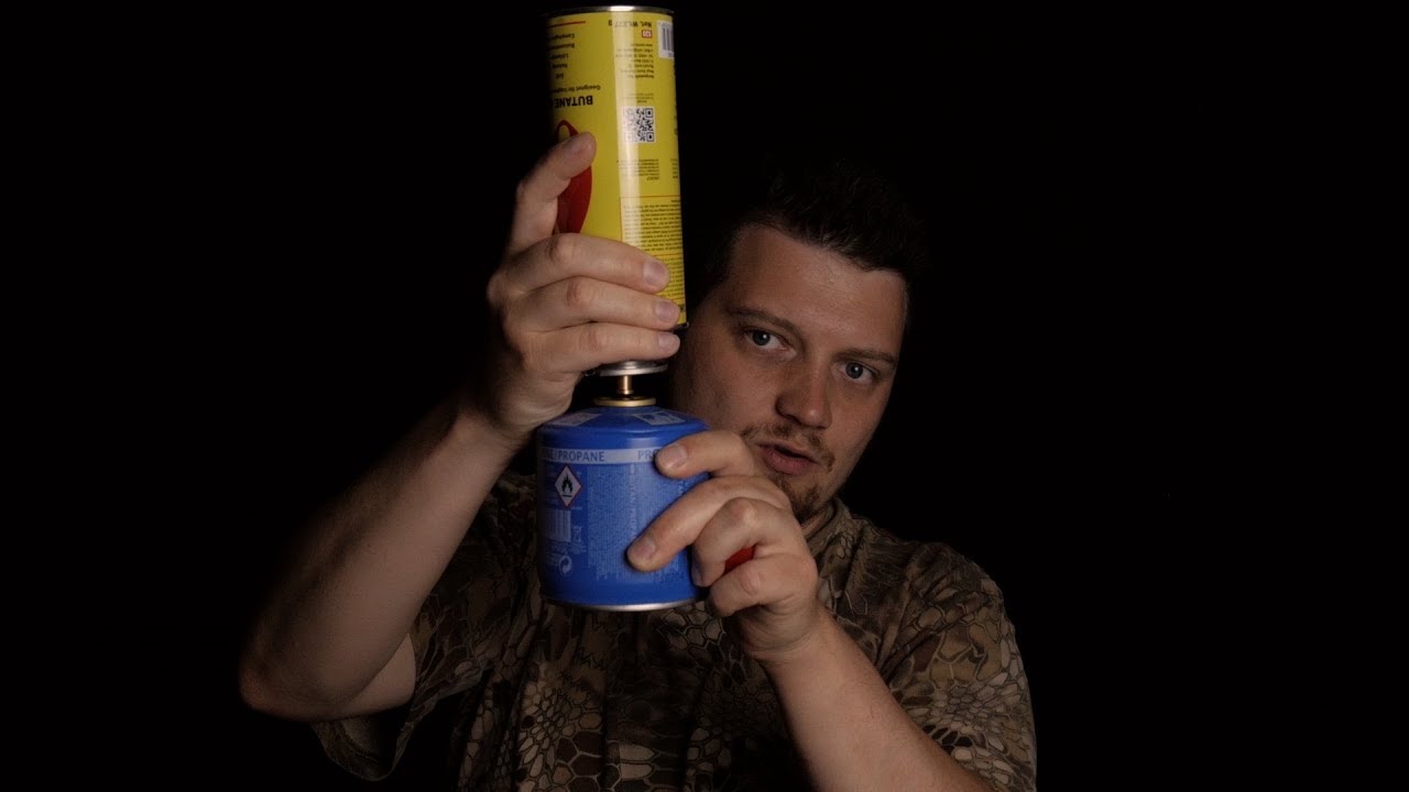 Ventil Kartuschen wiederbefüllen! (  how to refill your gas canister)