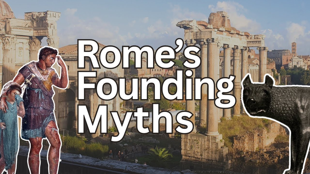 What are the myths of founding ancient Rome?