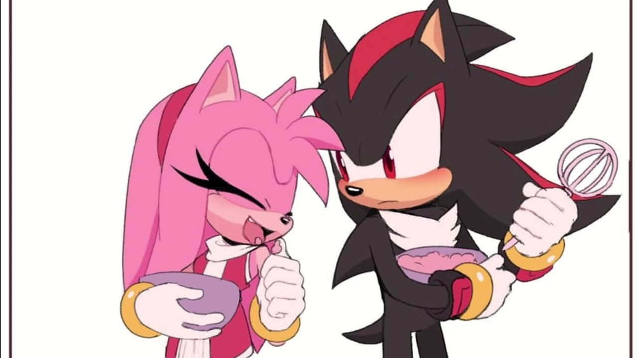 Amy & Shadow's Early Dating Stage - (ShadAmy Comic Dub Compilation)