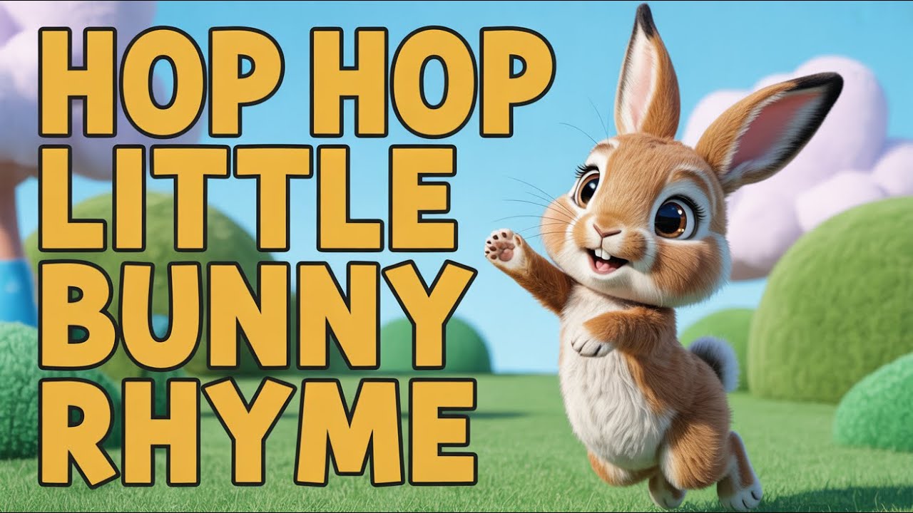 Bunny Garden Song | Cute Rabbit Nursery Rhymes About Nature and Learning English for Kids