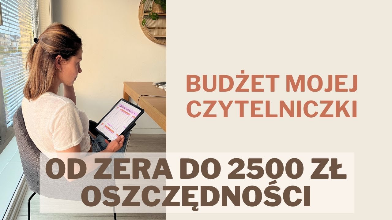 Od zera do 2500 złotych oszczędności w 3 miesiące 🎉 BUDŻET MOJEJ CZYTELNICZKI