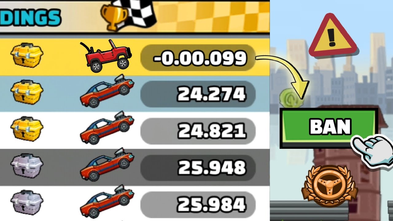 WHY NO REPORT BUTTON IN COMMUNITY SHOWCASE ? 😨 | Hill Climb Racing 2