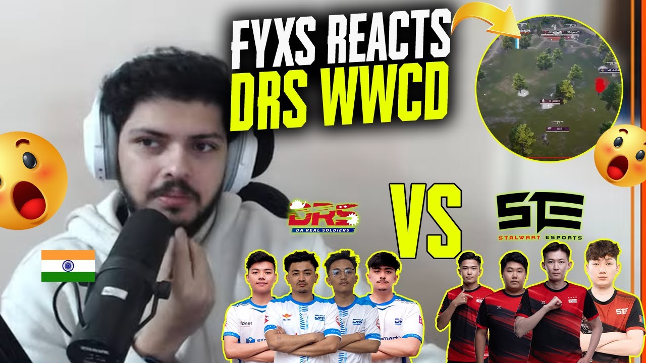 FyXs🇮🇳 Shocked Reactions on DRS GAMING 🇳🇵 CHICKEN DINNER 🤯 | UNBELIEVABLE FIGHT | DRS VS STALWART 🔥