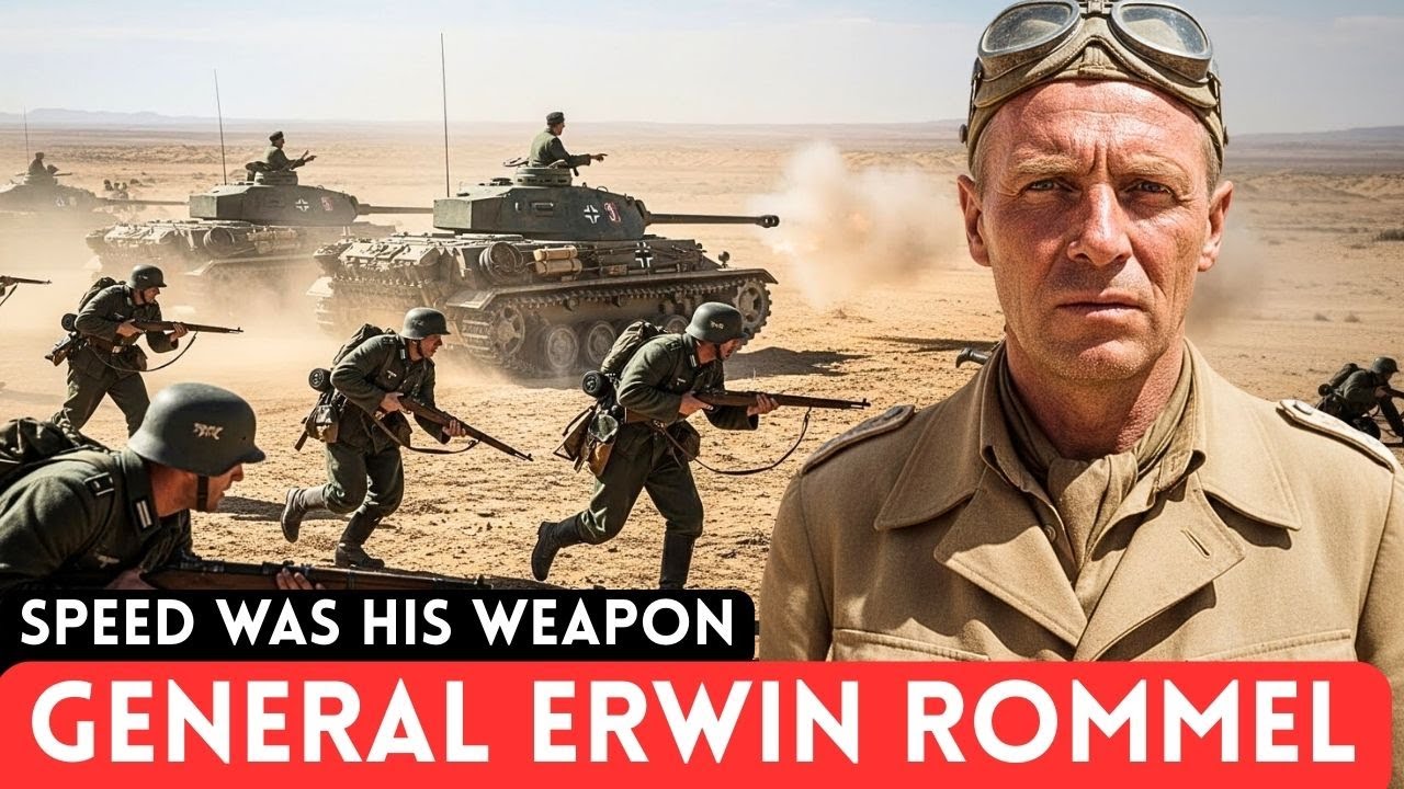 Fall Asleep To | The Complete History of Field Marshal Erwin Rommel | WW2 Relaxing War Documentary