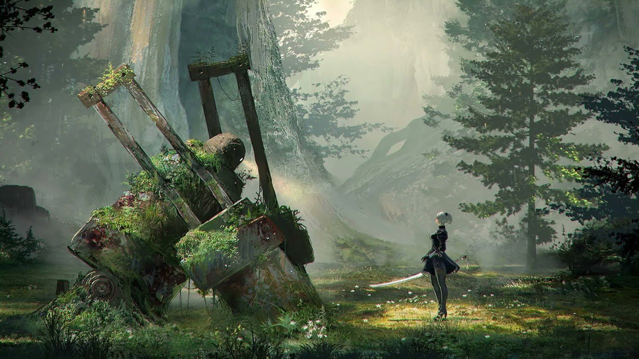 Nier Automata OST - Weight of the world (가사/해석/Lyrics)