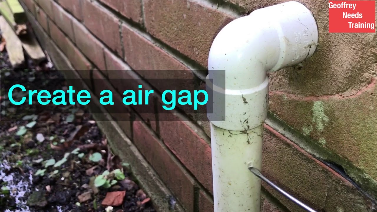 flooded condensate soak away
