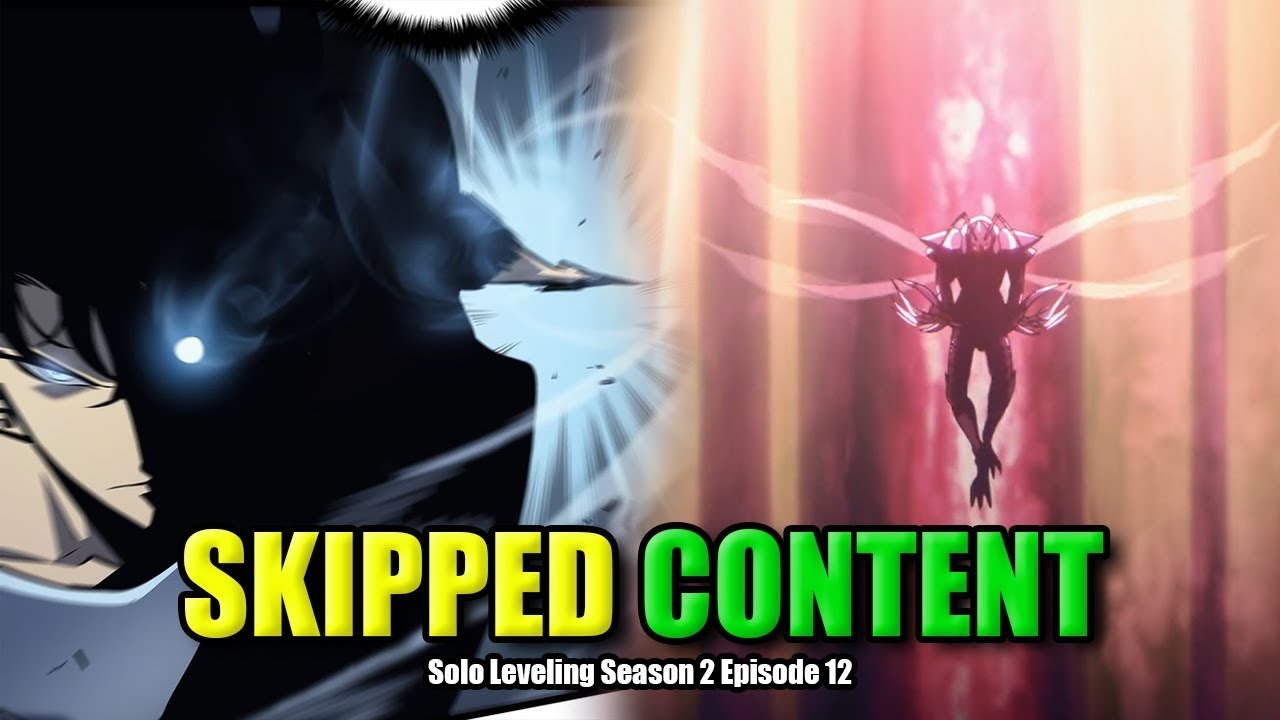 Solo Leveling: Anime vs Manhwa - The MAJOR Differences