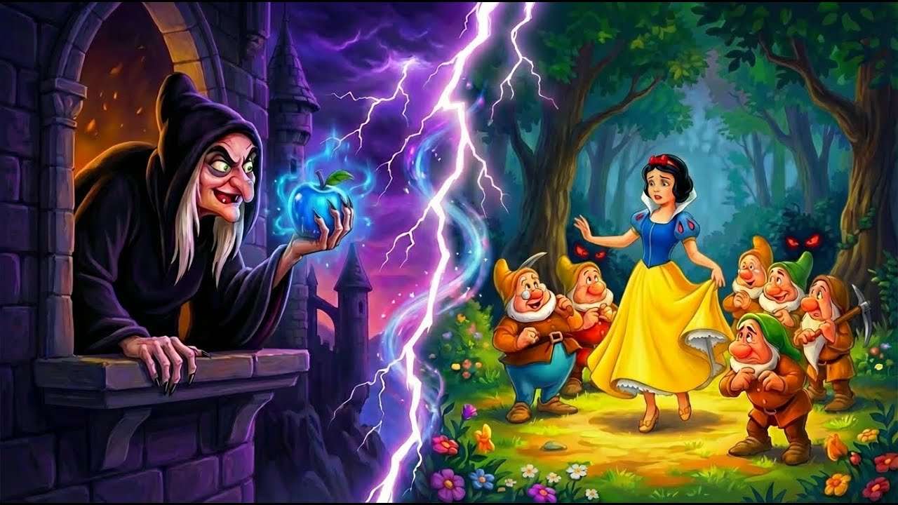 Snow White's Betrayal by the Disguised Queen | Fairy Tale Animation for Teens