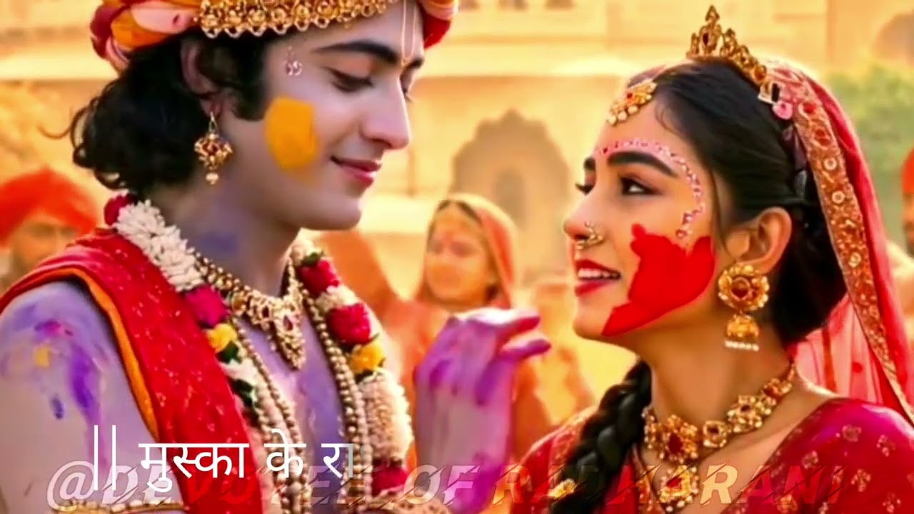 Radha Krishna Ne Milkar Kheli Barsane Ki Holi | New Holi Song 2026@devoteeRadhaRani