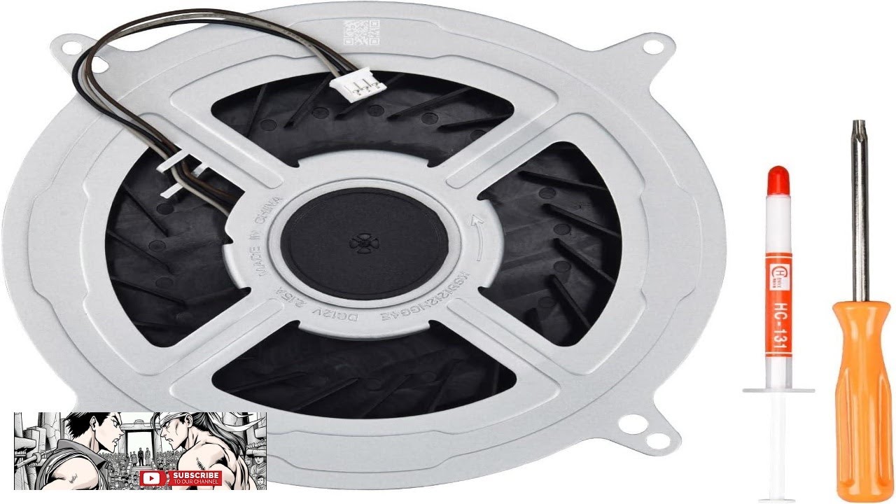 Replacement PS5 Internal Cooling Fan Internal Cooler Fan Replacement for Sony PlayStation Review