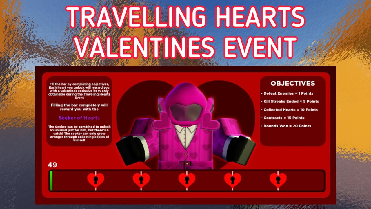 Arsenal Travelling Hearts Valentines Event (Roblox Arsenal)