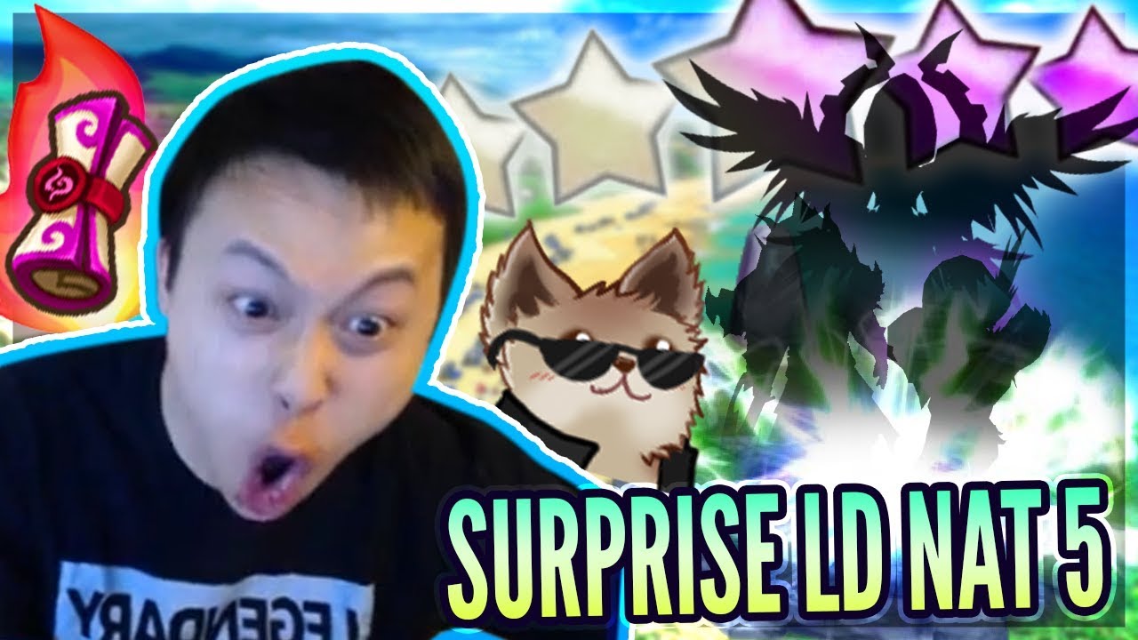 LD NAT 5 Out Of NOWHERE! - OP Light & Dark NAT 5! DA LUCK! - Summoners War