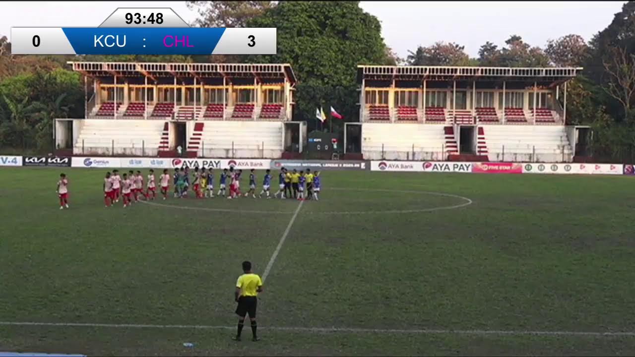 MNL 2 League 2025-2026 (Week-11) Kachin United (Blue) Vs Chinland (Pink)