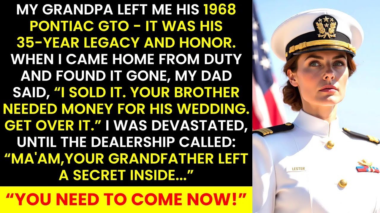My Dad Sold My Grandpa’s Military Honor Heirloom for $150K — Then the Dealer Called Me