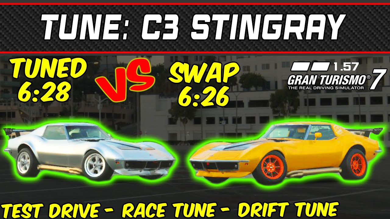 GT7 - Tune: Chevrolet Corvette Stingray (C3) '69 - Gran Turismo 7 - 1.57