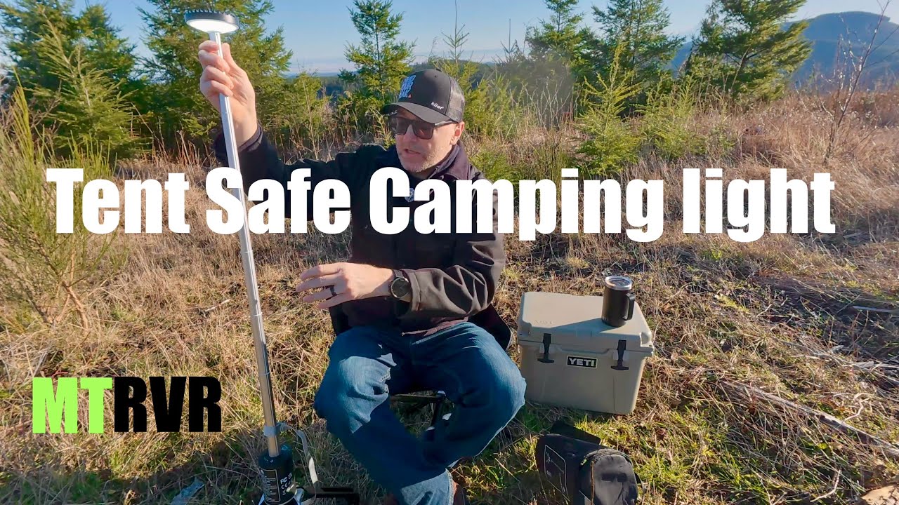 Safe for Tents, Powerful for Camp | MTRVR Camping Light #Camping