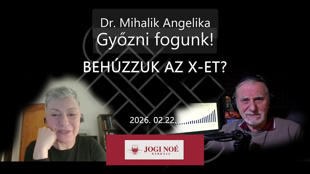 BEH&Uacute;ZZUK AZ X-ET? - Vend&eacute;g&uuml;nk: Dr. Mihalik Angelika - Győzni Fogunk!