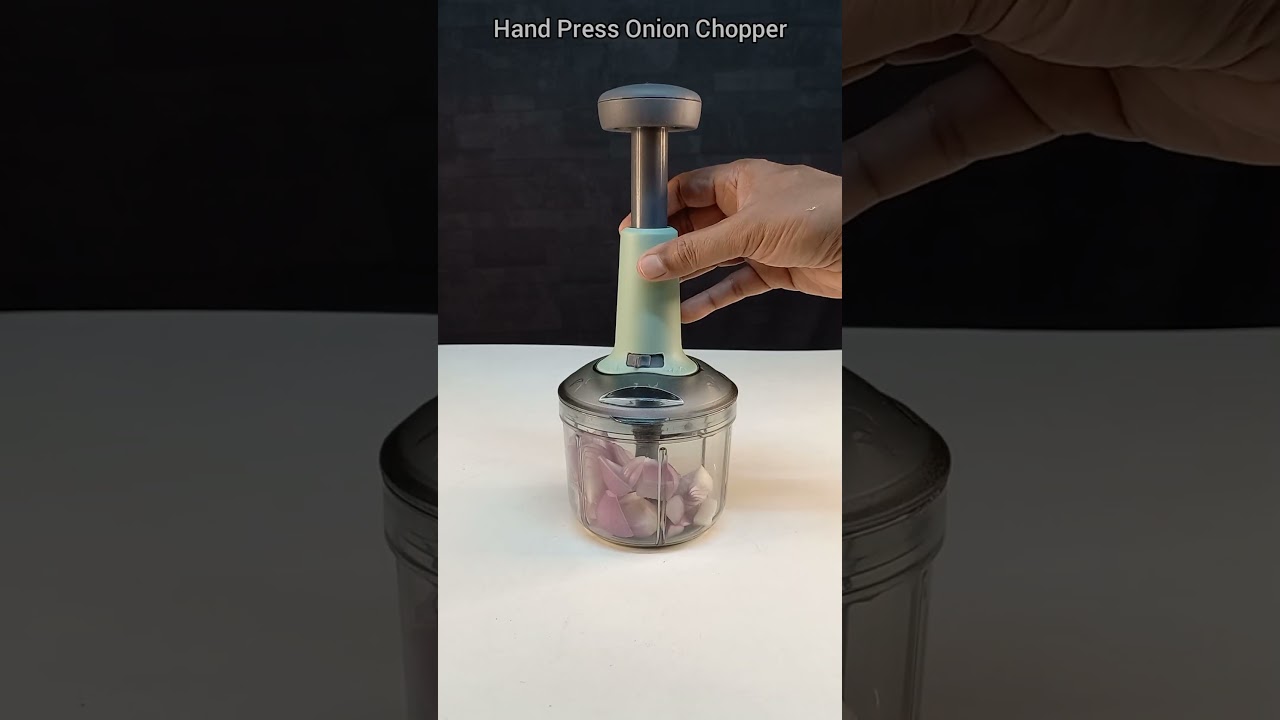 Hand Press Onion Chopper Review