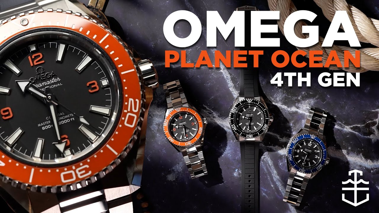New Omega Seamaster Planet Ocean 2025 4th Generation Range Review